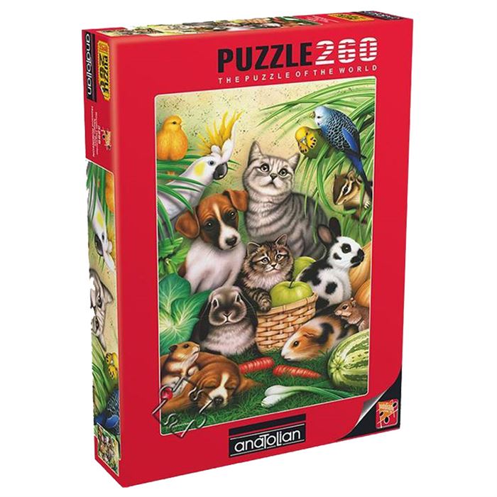 Anatolian Puzzle 260 Parça Büyülü Hayvanlar 3286