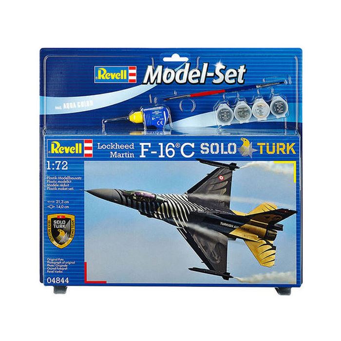 Revell Solo Türk F-16C Model Set VBU64844