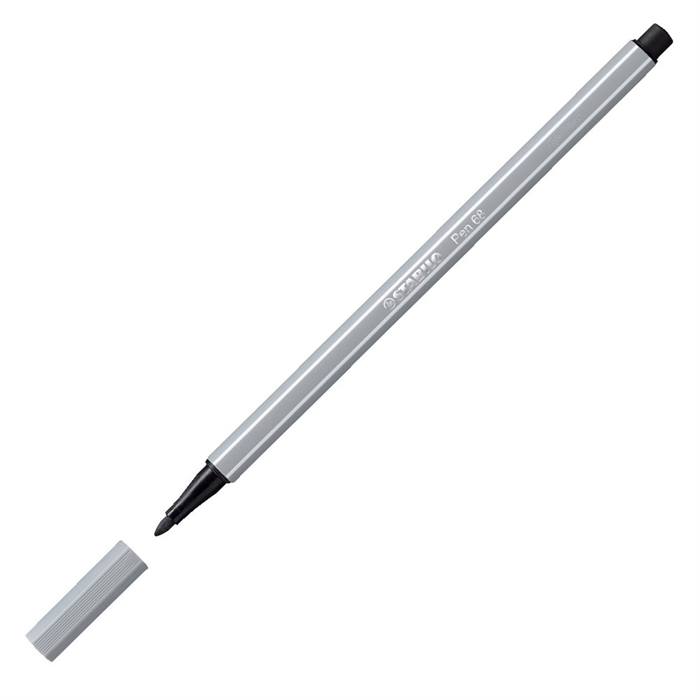 Stabilo Pen 68 Keçe Uçlu Kalem Soğuk Gri 68-95