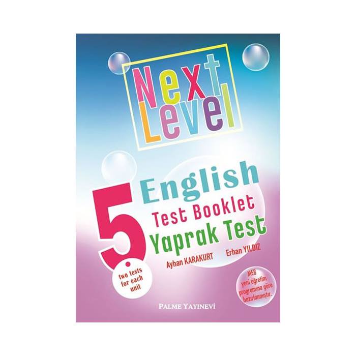 Next Level 5 English Test Booklet Palme Yayınları