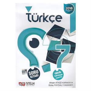 7 Sınıf Türkçe Soru Kitabı Nitelik Yayınları