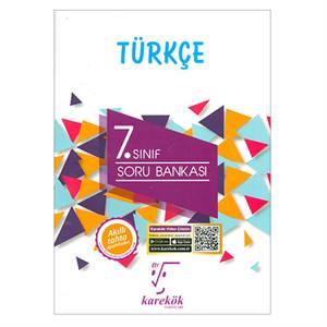 7 Sınıf Türkçe Soru Bankası Karekök Yayınları