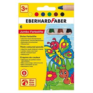 Eberhard Faber Kuru Boya Mini Kids Club 6Lı EF-518906