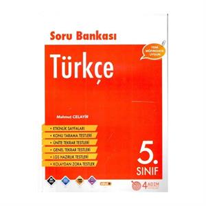 5 Sınıf Türkçe Soru Bankası 4 Adım Yayıncılık