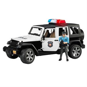 Bruder Oyuncak Jeep Wrangler UR Polis Aracı Ve Memur BR02526
