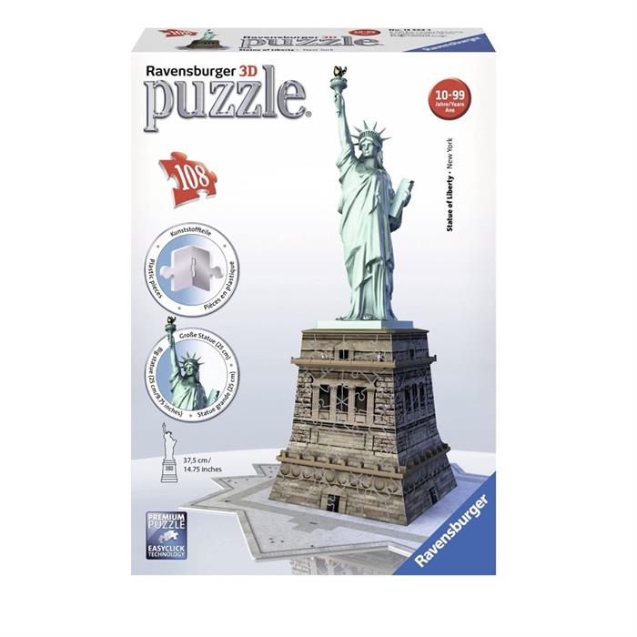 Ravensburger 3D Puzzle Özgürlük Anıtı 125845