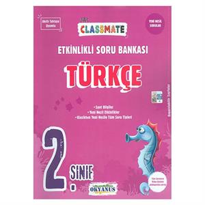 2 Sınıf Classmate Türkçe Etkinlikli Soru Bankası Okyanus Yayınlar