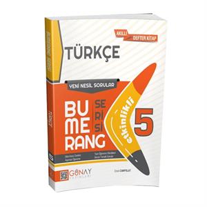 5 Sınıf Bumerang Türkçe Etkinlikli Soru Bankası Günay Yay