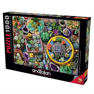 Anatolian Puzzle 1000 Parça Kaktüsler 1122