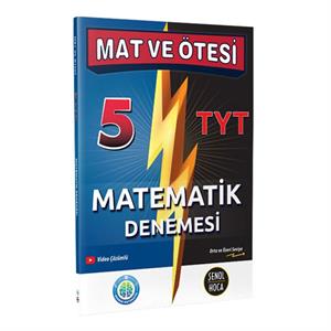 YKS TYT Matematik Mat ve Ötesi 5 Deneme Şenol Hoca Yayınları