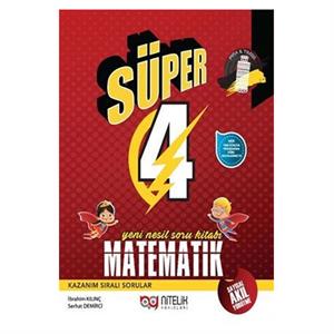 4 Sınıf Matematik Yeni Nesil Süper Soru Kitabı Nitelik Yayınları