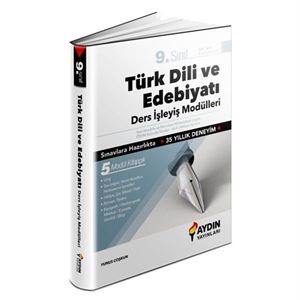 9 Sınıf Türk Dili ve Edebiyatı Ders İşleyiş Modülleri Aydın Yay