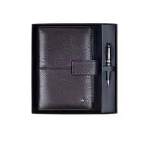 Scrikss Mini Pen Siyah-Medium Ajanda Toscana Kahverengi Dr 2201-2