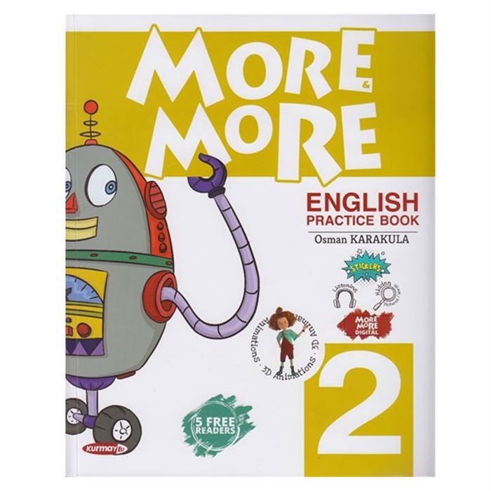 2 Sınıf More More English Practice Book Kurmay ELT