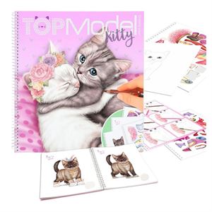TOP Model Create Your Kitty Boyama Kitabı 412282