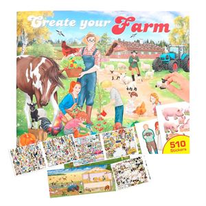 TOP Model Create Your Farm Boyama Kitabı 412503