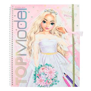 TOPModel Create Your Wedding Special Colouring Book 612393