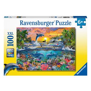 Ravensburger Çocuk Puzzle 100 Parça Puzzle Tropik Cennet 109500
