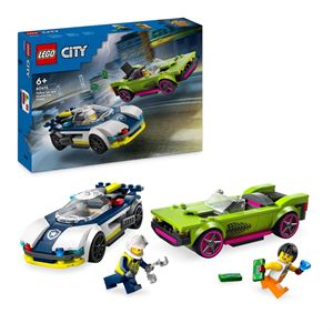 LEGO City Polis Arabası Ve Spor Araba Takibi 60415