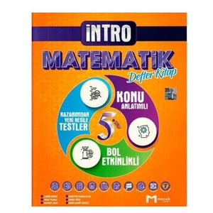 5.Sınıf Matematik İntro Defter Kitap Mozaik Yayınları