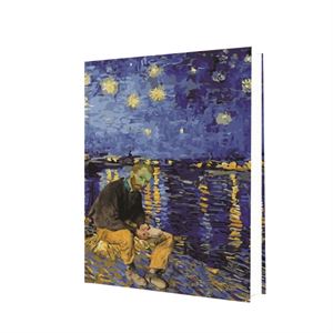 Deffter Art Of World Van Gogh At Night 14x20 Sert Kapak Çizgili Defter 64590-9
