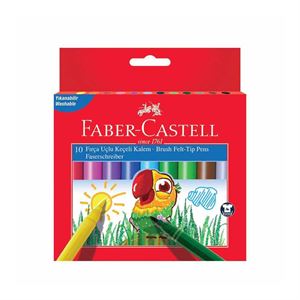 Faber Castell Keçeli Kalem Winner Brush 10 Renk 5062555010