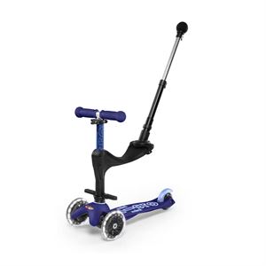 Mini Micro Scooter 3in1 Deluxe Plus Led Blue MCR.MMD145